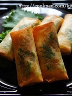 大葉がアクセント☆ささみチーズ春巻-レシピのメイン写真