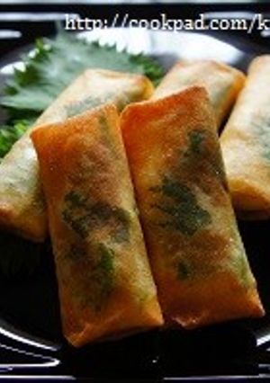 大葉がアクセント☆ささみチーズ春巻-レシピのメイン写真