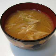 รูปของ デトックス効果大！♬ミョウガのお味噌汁♬