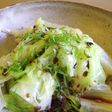 ローズ家の湯引きレタス