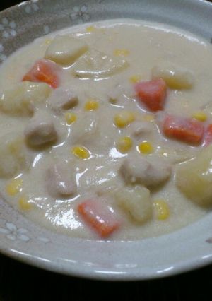 ヘルシー♪米粉と豆乳で作るシチュー-レシピのメイン写真