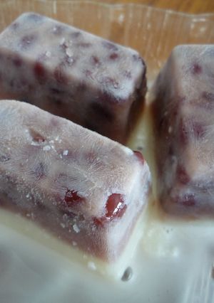 夏に作る小豆ミルクアイス-レシピのメイン写真