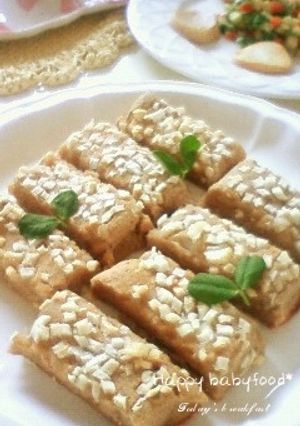 離乳食完了期☆バナナのおからケーキ-レシピのメイン写真