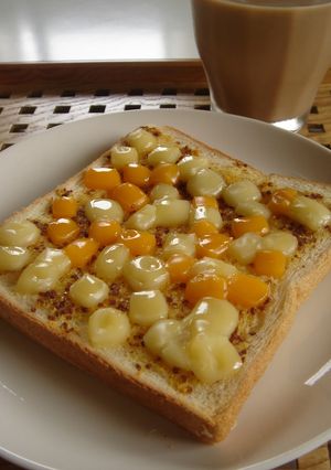３種のチーズ♬ハニーマスタードトースト-レシピのメイン写真