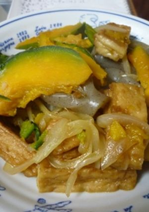 五目カボチャ煮-レシピのメイン写真