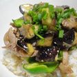 青じそ風味☆みそ炒め丼