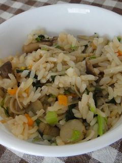 ごぼうと鶏肉の炊き込みご飯-レシピのメイン写真