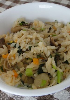 ごぼうと鶏肉の炊き込みご飯-レシピのメイン写真