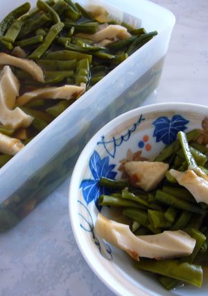 チクワと三尺豆（ササゲ）の煮物-レシピのメイン写真
