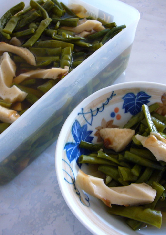 チクワと三尺豆（ササゲ）の煮物-レシピのメイン写真