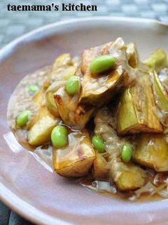 揚げ茄子の湯葉餡かけ-レシピのメイン写真