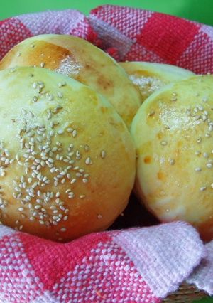 大きな栗あんぱん-レシピのメイン写真