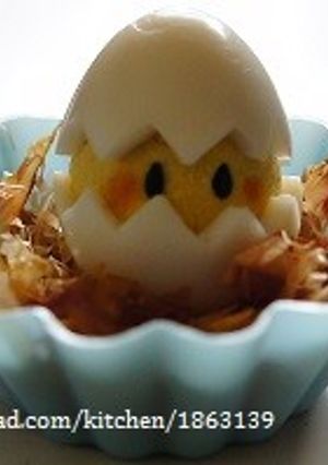 お弁当に♡うずらで生まれたてひよこちゃん-レシピのメイン写真