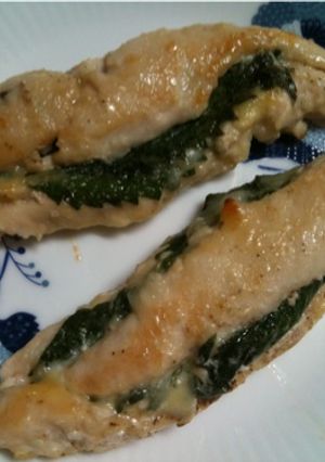 ささみチーズ焼き-レシピのメイン写真