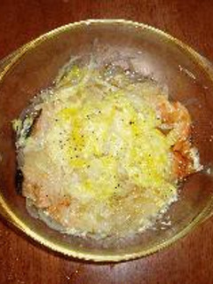 鮭と玉ねぎのマヨネーズ蒸し-レシピのメイン写真