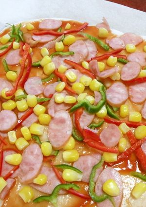 米粉でピザ生地-レシピのメイン写真