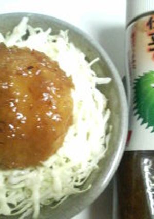 さっぱり＆簡単『青じそ風味のコロッケ丼』-レシピのメイン写真