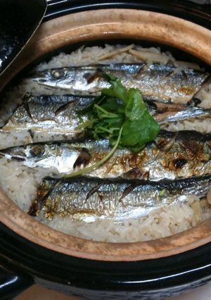 秋刀魚の炊き込みご飯-レシピのメイン写真