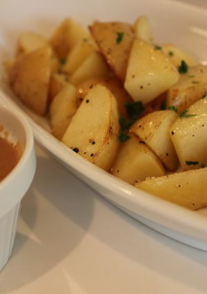 ポテトソテー♡カレーヨーグルトソースで！-レシピのメイン写真