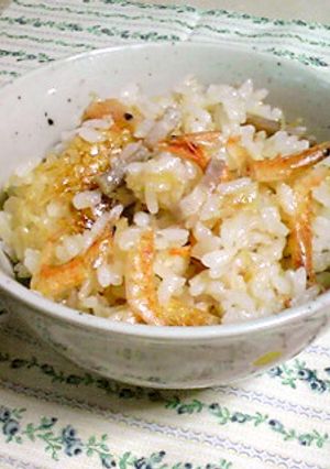 桜海老と帆立の洋風炊き込みご飯♪-レシピのメイン写真