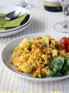 チキンとカリフラワーのカレーピラフ-レシピのメイン写真