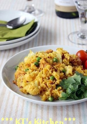 チキンとカリフラワーのカレーピラフ-レシピのメイン写真
