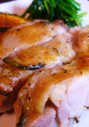 鶏もも肉のオリーブ油漬け-レシピのメイン写真