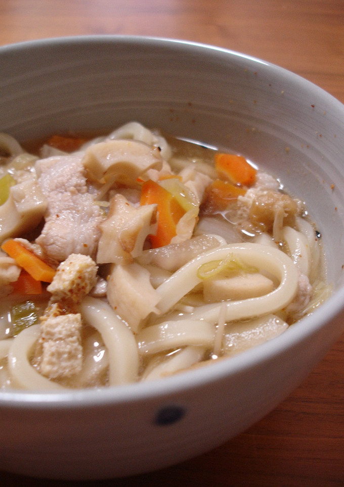我が家の煮込みうどん-レシピのメイン写真
