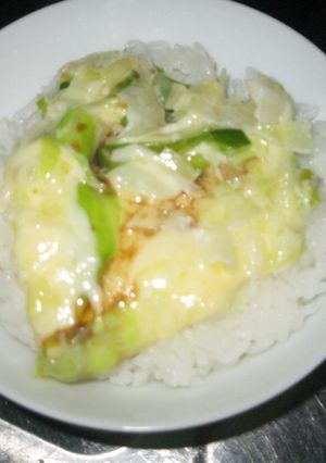 朝ごはん・ランチに♪キャベチーズ丼♥-レシピのメイン写真