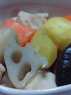 栗入り筑前煮-レシピのメイン写真