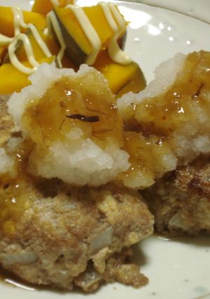 豆腐ハンバーグ　～こく仕立て青じそで～-レシピのメイン写真