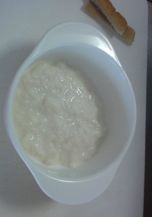 離乳食初期～　ミルクパン粥-レシピのメイン写真