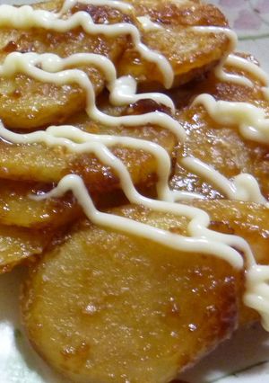 おいもの照り焼き♡ガーリック風味-レシピのメイン写真
