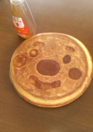 ホットケーキのbigアンパンマン-レシピのメイン写真