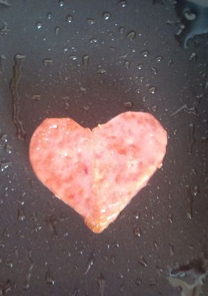 お弁当に☆ニューバーガーでハート-レシピのメイン写真