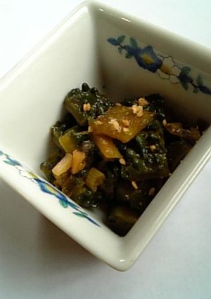 ゴーヤの佃煮、大人風味-レシピのメイン写真