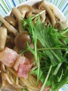 きのことベーコンの和風パスタ-レシピのメイン写真