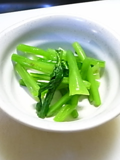 カブの葉のおひたし ナンプラー味-レシピのメイン写真