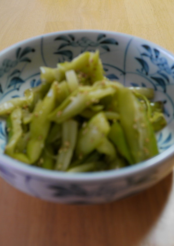 ずいきの甘酢ごま和え-レシピのメイン写真