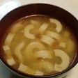 材料2つ、だし不要♥ちくわのお味噌汁