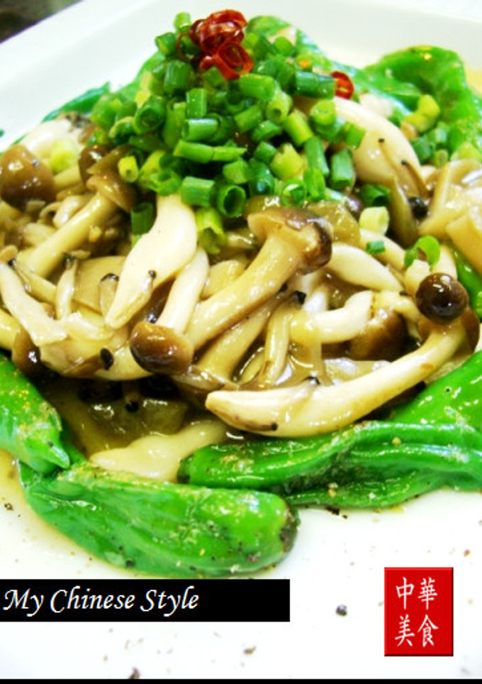 しし唐とシメジの炒め物-レシピのメイン写真