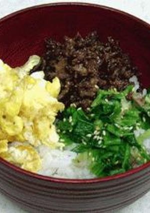 三色どんぶり-レシピのメイン写真