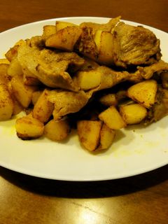 じゃが豚カレー粉炒め-レシピのメイン写真