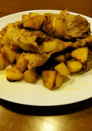 じゃが豚カレー粉炒め-レシピのメイン写真