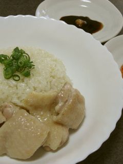 炊飯器☆簡単シンガポール・チキンライス-レシピのメイン写真