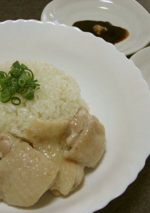 炊飯器☆簡単シンガポール・チキンライス-レシピのメイン写真