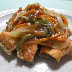 รูปของ 秋鮭の野菜たっぷり青じそドレあんかけ