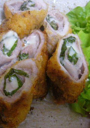 ♣豚肉のチーズ巻き♣-レシピのメイン写真