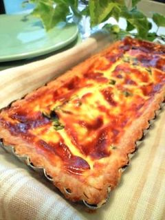 水切りヨーグルトで♪サーモンのキッシュ-レシピのメイン写真