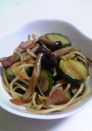 ズッキーニのスパゲティ♪-レシピのメイン写真